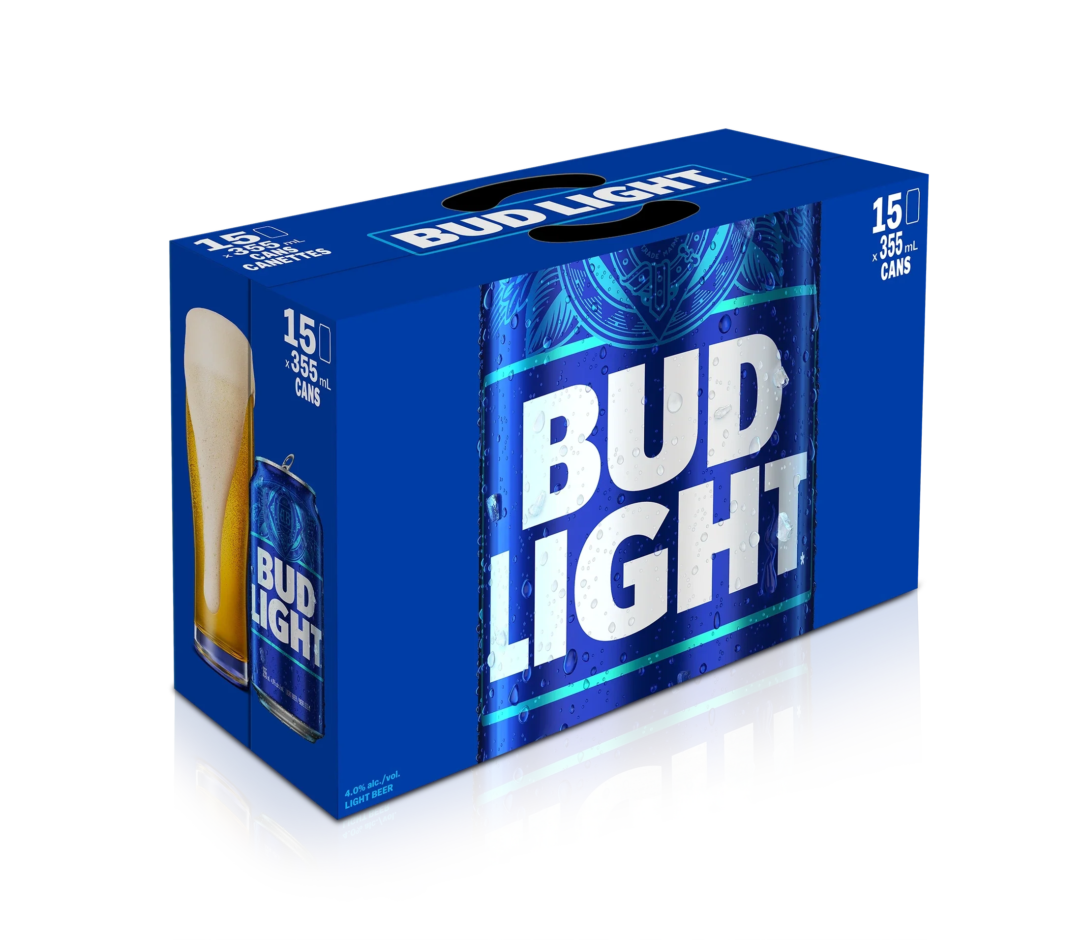 BUD LIGHT 355ML 15PK CAN @ MacTaggart [1000955]
