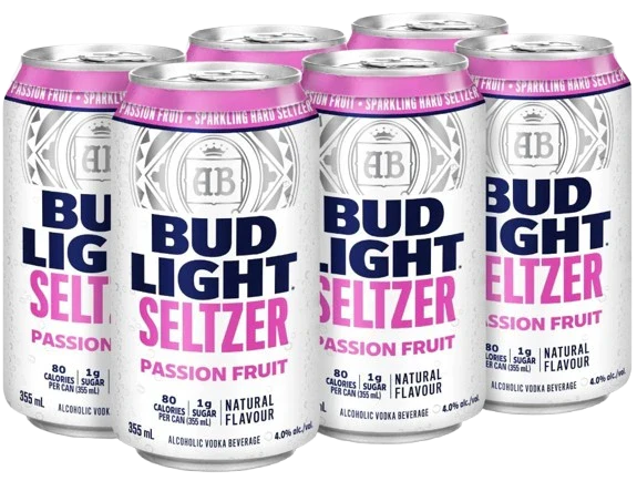 BUD LIGHT SELTZER PASSIONFRUIT 355ML 6PK CAN @ MacTaggart [1038845]