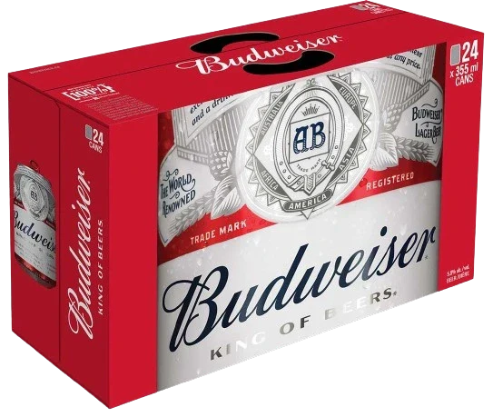 BUDWEISER 355ML 24PK CAN @ Deerfoot Meadows [1004164]