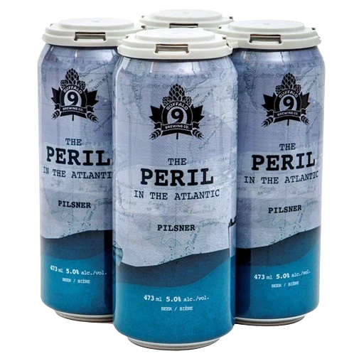 BUFFALO 9 PERIL IN THE ATLANTIC PILSNER 473ML 4PK CAN @ MacTaggart [1032153]