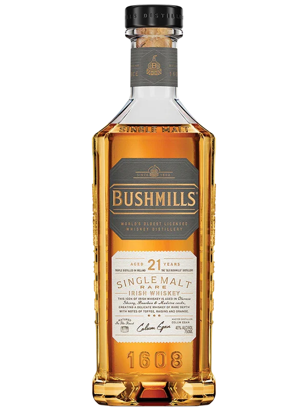 BUSHMILLS 21YR IRISH WHISKEY 750ML @ Saskatoon [1007813]