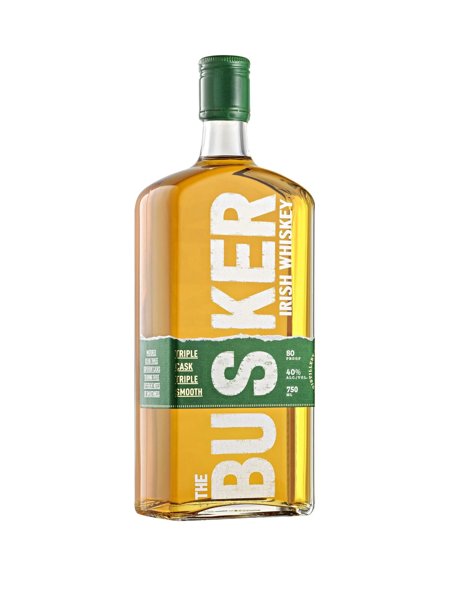 BUSKER TRIPLE CASK BLEND IRISH WHISKEY 750ML @ Deerfoot Meadows [1034454]