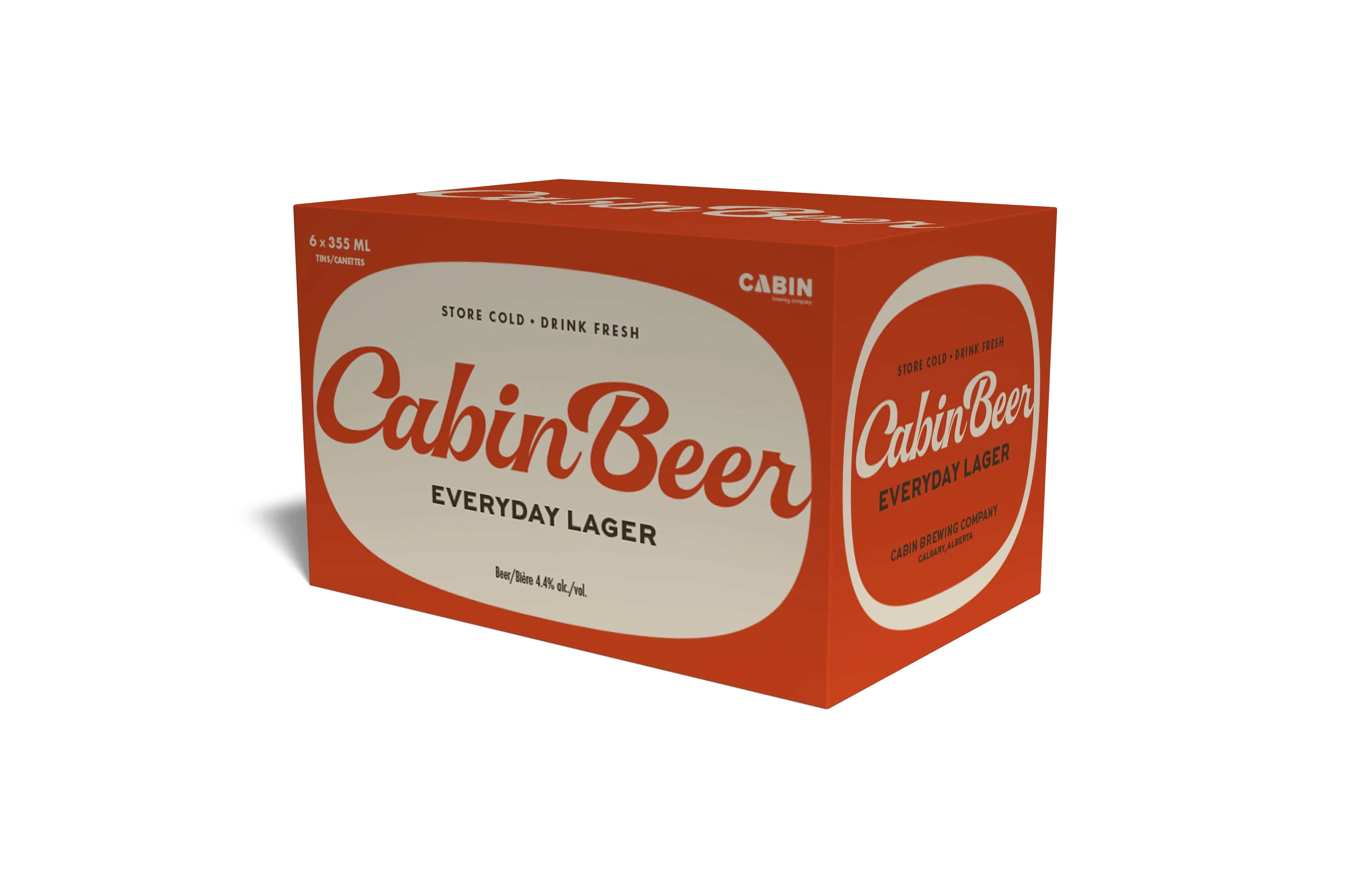 CABIN EVERYDAY LAGER 355ML 6PK CAN @ Deerfoot Meadows [1059515]