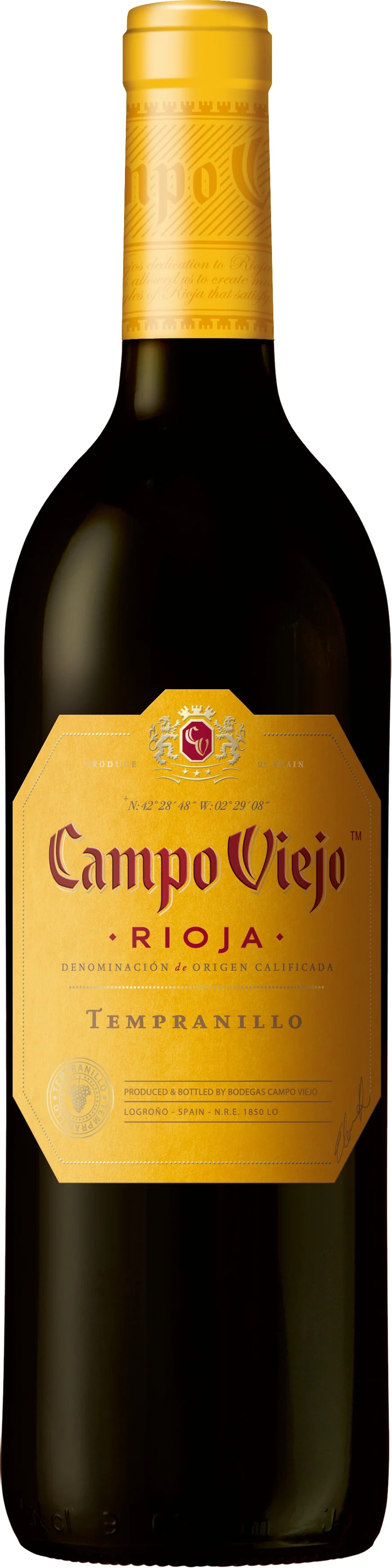 CAMPO VIEJO TEMPRANILLO 750ML @ MacTaggart [1011221]