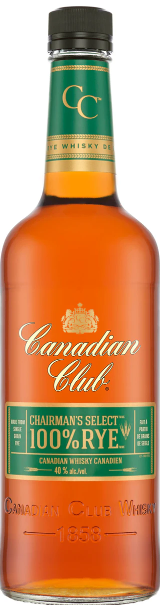 CANADIAN CLUB 100% RYE CANADIAN WHISKY 750ML @ MacTaggart [1002271]