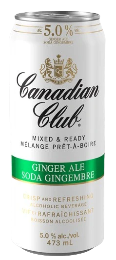 CANADIAN CLUB & GINGER 473ML CAN @ MacTaggart [1018662]
