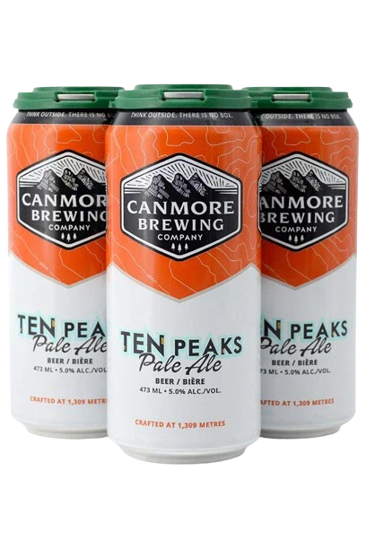 CANMORE TEN PEAKS PALE ALE 473ML 4PK CAN @ Deerfoot Meadows [1007824]