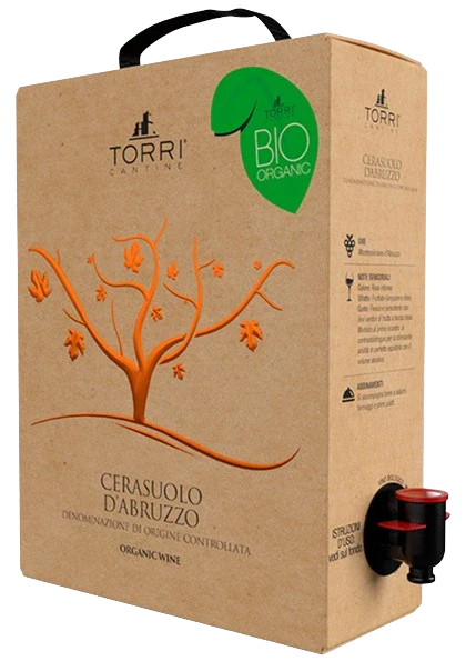 CANTINE TORRI ORGANIC CERASUOLO D'ABRUZZO DOC 3L @ Deerfoot Meadows [1052716]