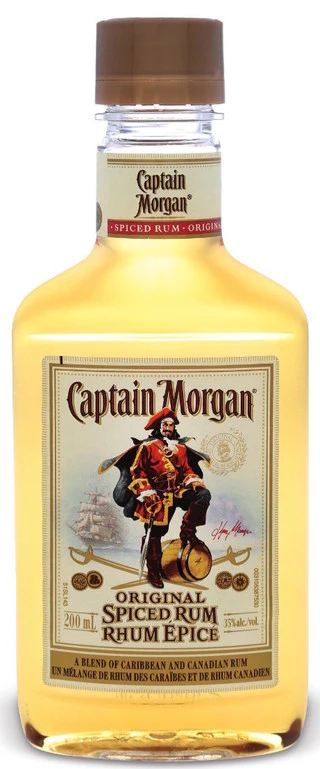 CAPTAIN MORGAN SPICED RUM 200ML @ MacTaggart [1001177]