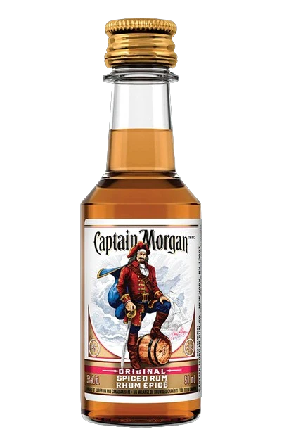 CAPTAIN MORGAN SPICED RUM 50ML @ Deerfoot Meadows [1001849]