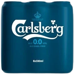 CARLSBERG 0.0% 330ML 6PK CAN @ Deerfoot Meadows [1036543]