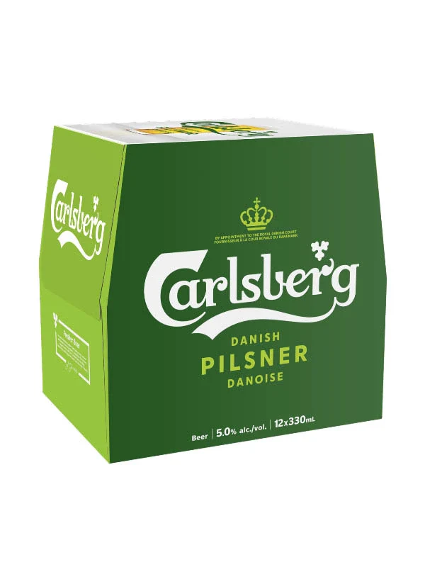 CARLSBERG PILSNER 330ML 12PK BT @ MacTaggart [1010129]