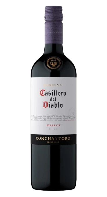 CASILLERO DEL DIABLO MERLOT 750ML @ MacTaggart [1000562]