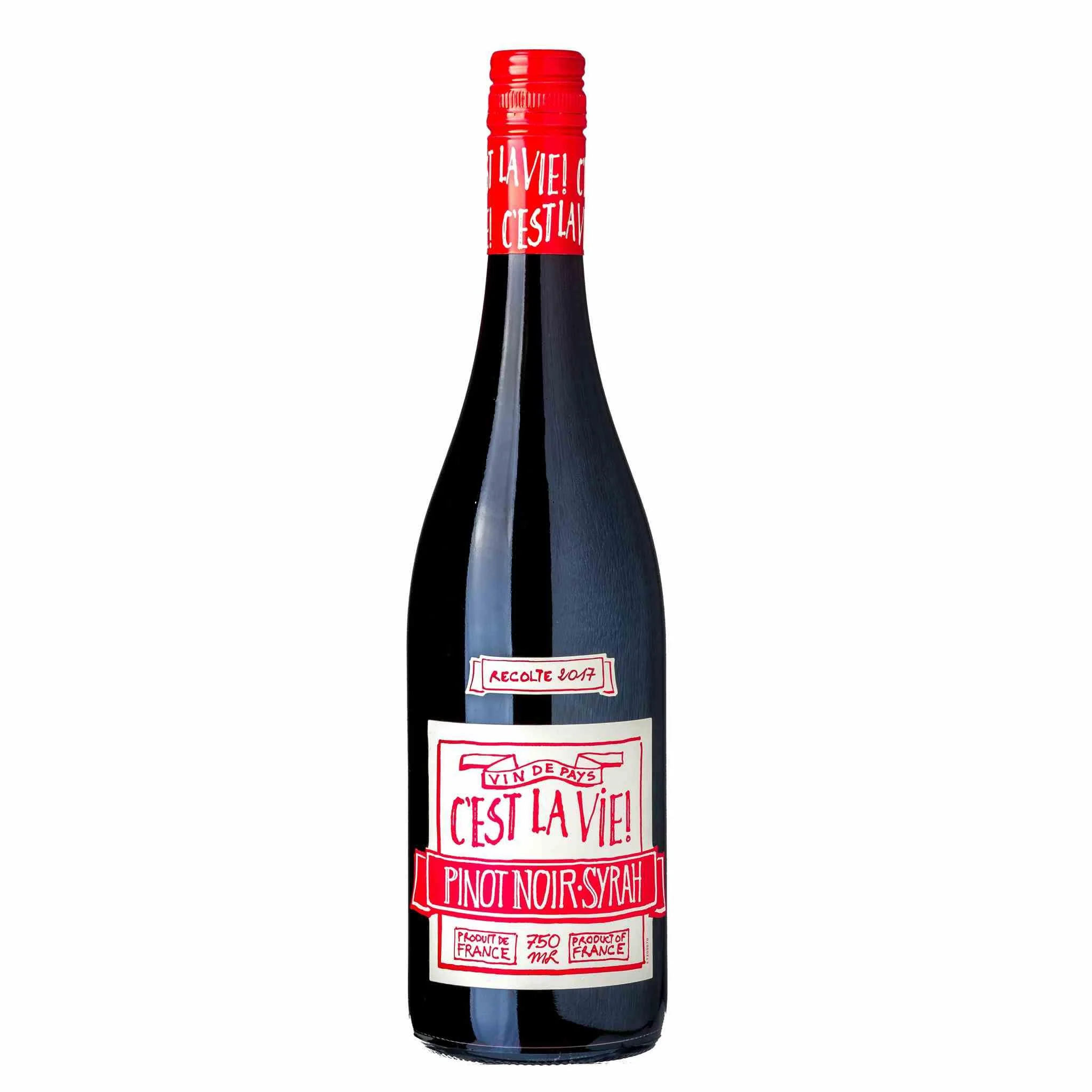 C'EST LA VIE PINOT NOIR SYRAH 750ML @ Signal Hill [1013017]