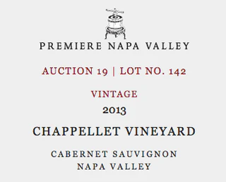 CHAPPELLET PREMIUM NAPA VALLEY CABERNET SAUVIGNON 2013 750ML @ Deerfoot Meadows [1015668]