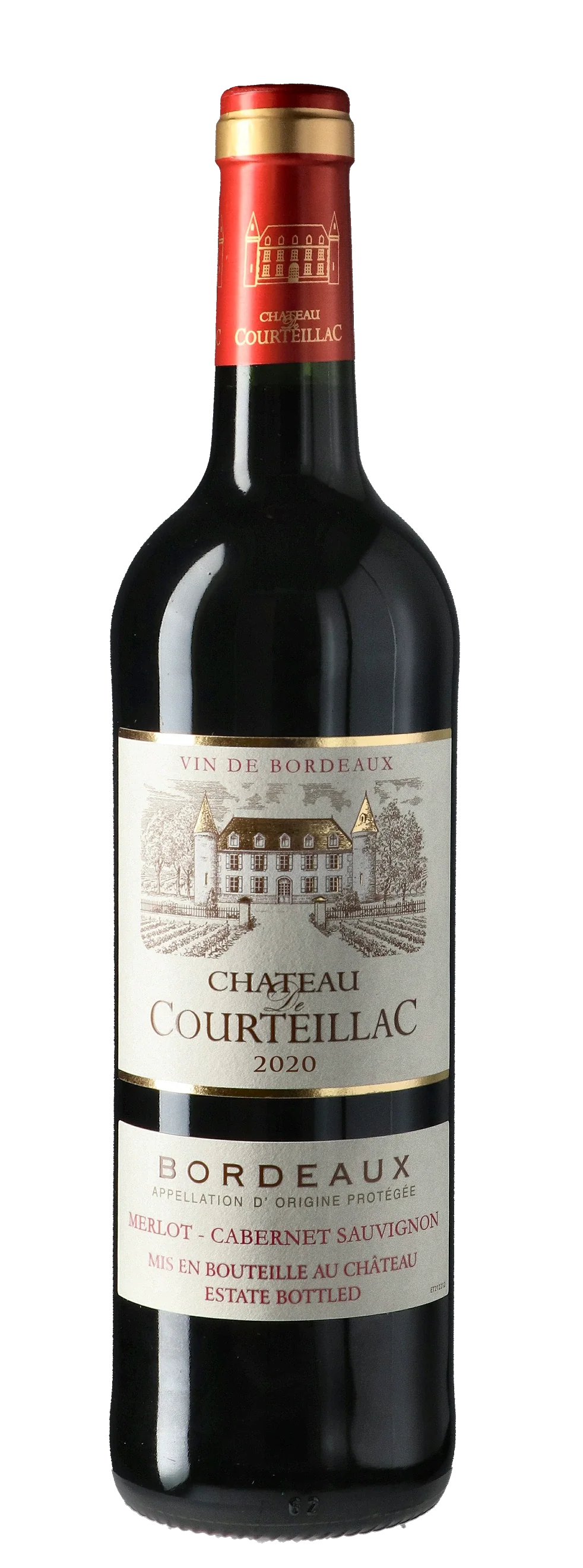 CHATEAU DE COURTEILLAC BORDEAUX 750ML @ Deerfoot Meadows [1019090]