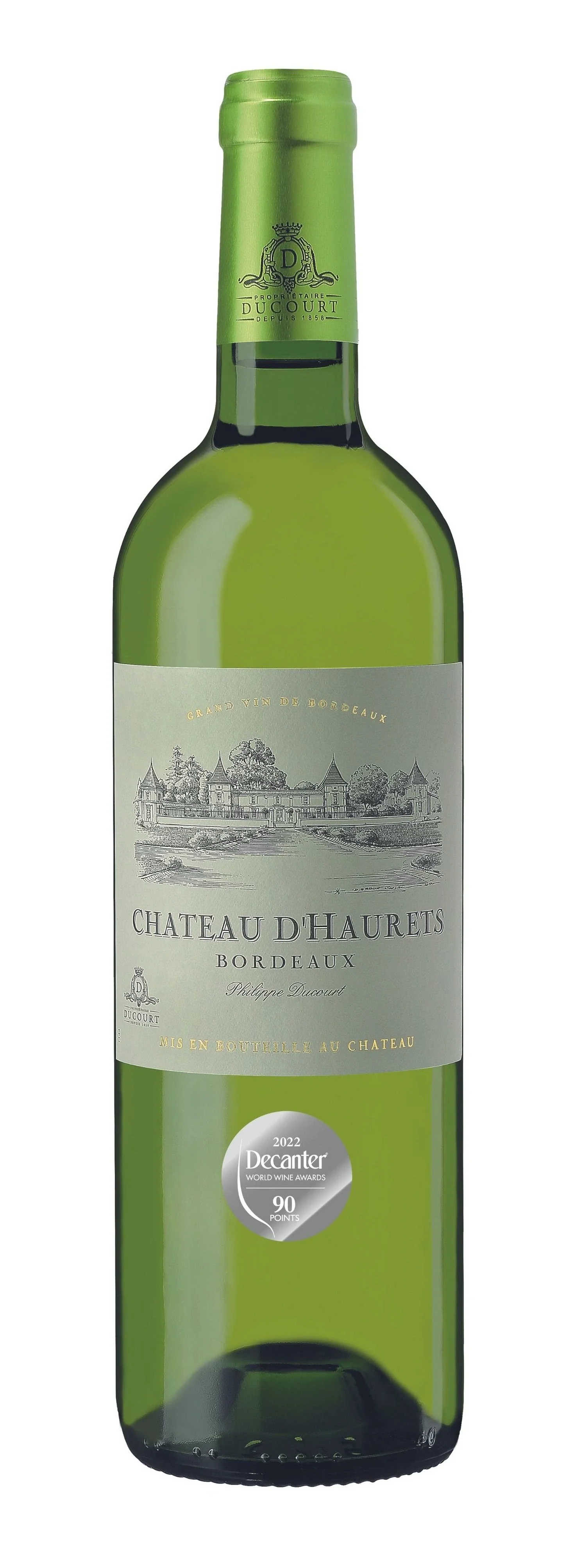 CHATEAU D'HAURETS BORDEAUX BLANC 750ML @ Deerfoot Meadows [1043491]