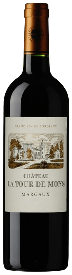 CHATEAU LA TOUR DE MONS MARGAUX CRU BOUR 2018 750ML @ MacTaggart [1030078]