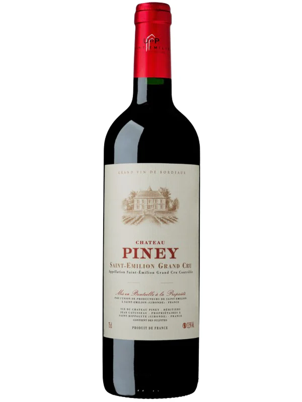 CHATEAU PINEY SAINT EMILION GRAND CRU 750ML @ Deerfoot Meadows [1039100]