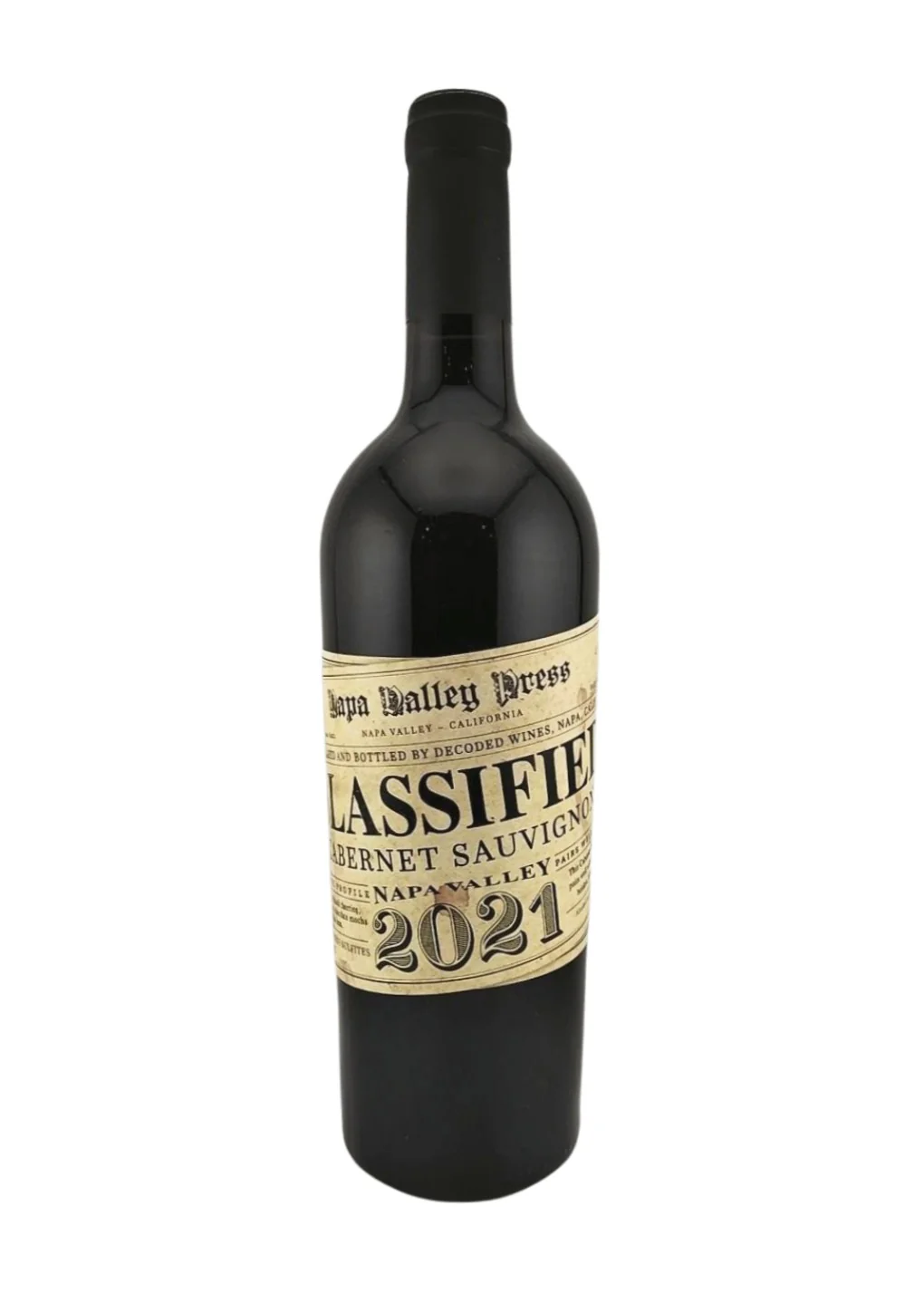 CLASSIFIED NAPA CABERNET SAUVIGNON 750ML @ Southgate [1071199]