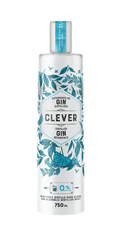 CLEVER NON ALC DISTILLED GIN BOTANICALS 750ML @ MacTaggart [1033783]