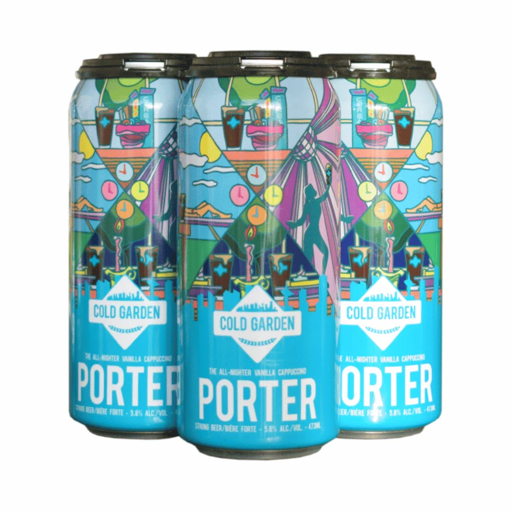 COLD GARDEN ALL NIGHTER VAN CAPP PORTER 473ML 4PK CAN @ MacTaggart [1038557]