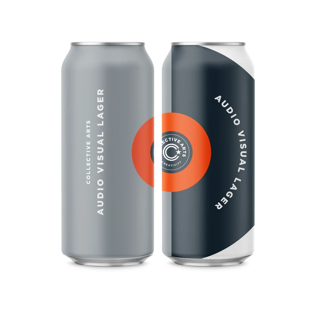COLLECTIVE ARTS AUDIO VISUAL LAGER 473ML CAN @ MacTaggart [1017924]