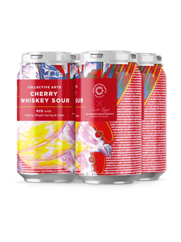 COLLECTIVE ARTS CHERRY WHISKY SOUR 355ML 4PK CAN @ MacTaggart [1047624]