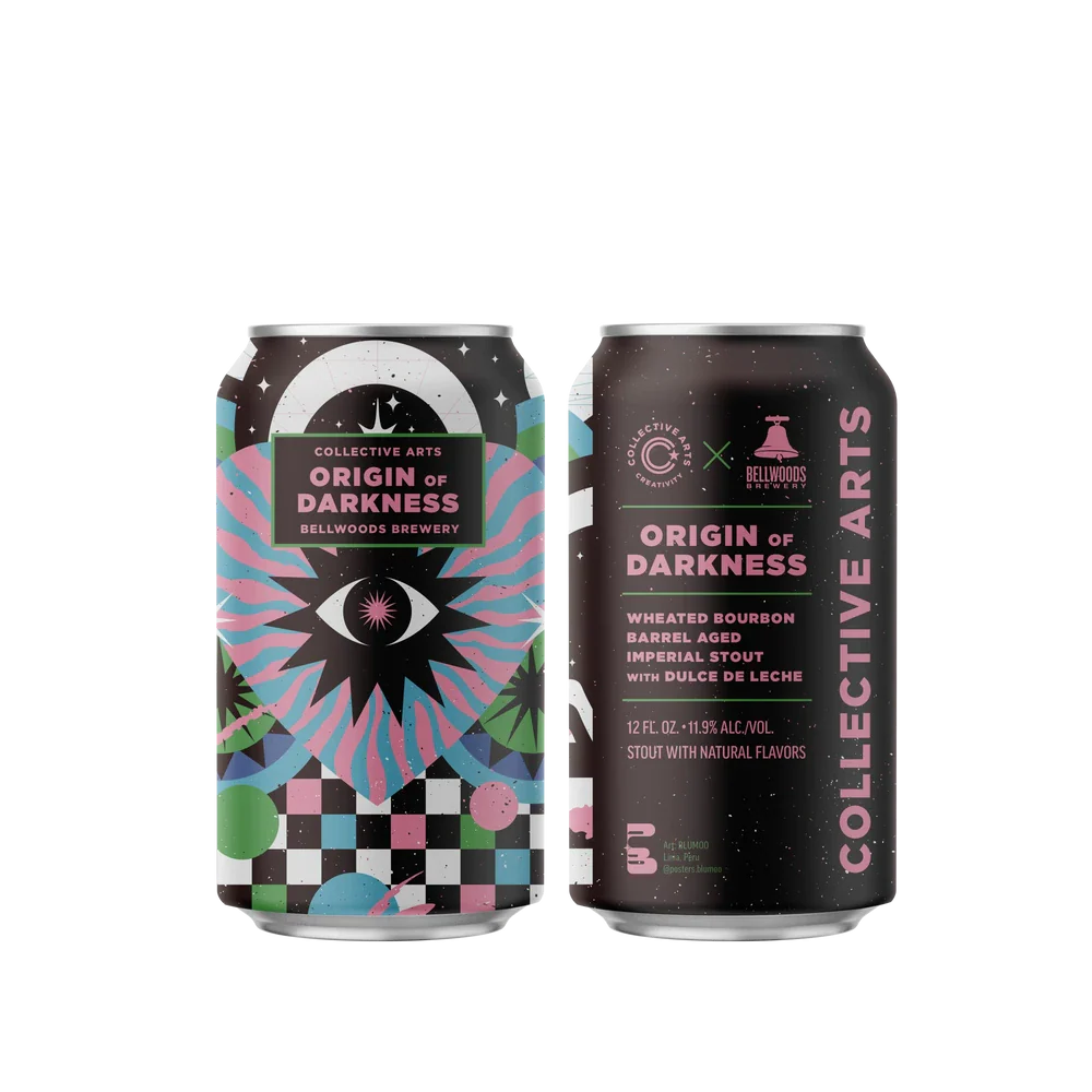 COLLECTIVE ARTS ORIGIN OF DARKNESS BELLWOODS 355ML CAN @ MacTaggart [1042935]