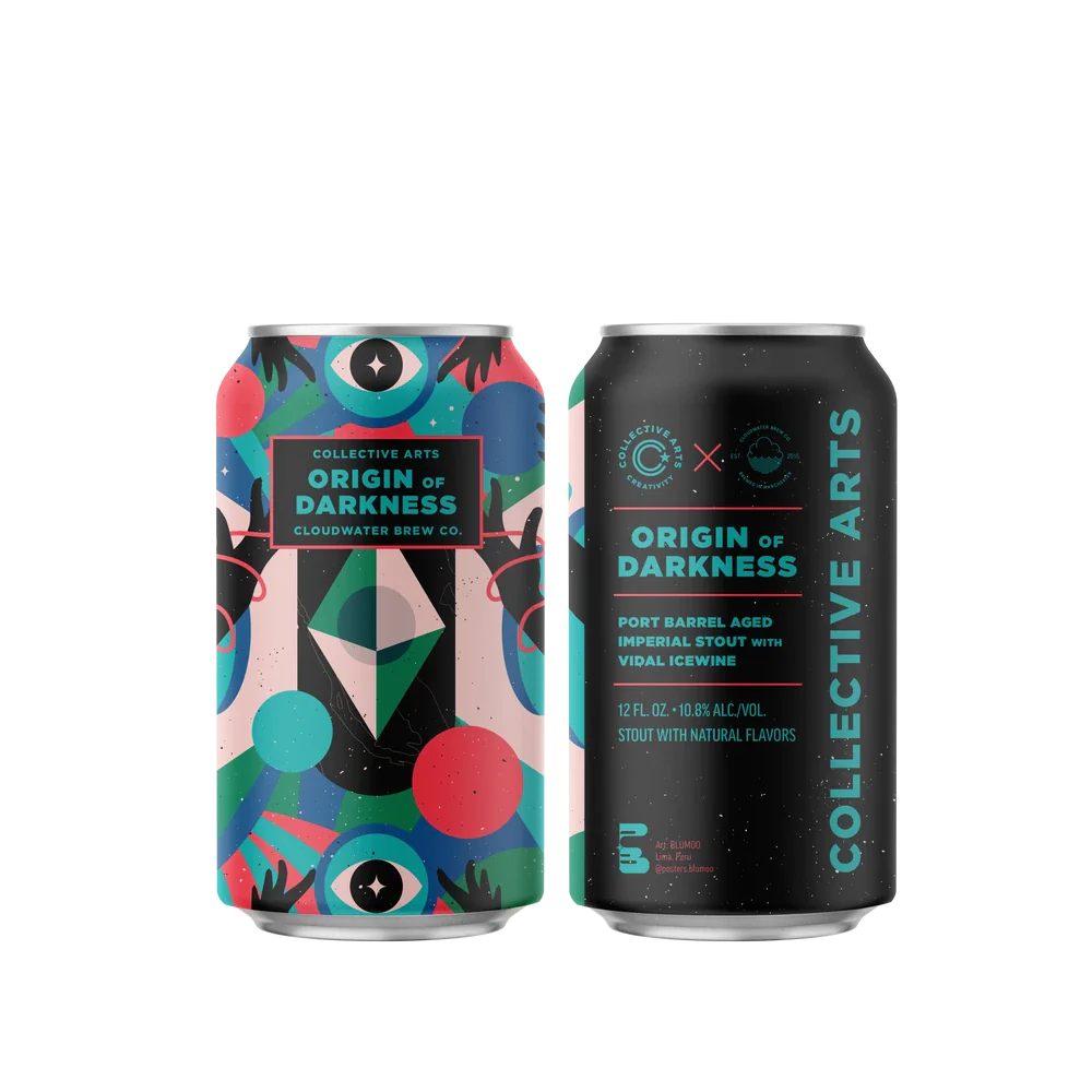 COLLECTIVE ARTS ORIGIN OF DARKNESS CLOUDWATER 355ML CAN @ MacTaggart [1042937]