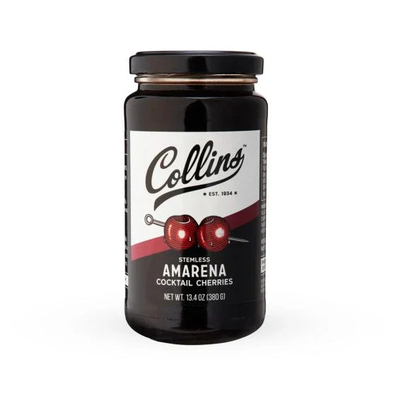 COLLINS AMARENA CHERRIES 13.4OZ @ MacTaggart [1047906]