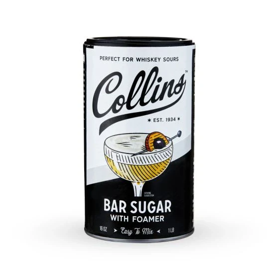 COLLINS BAR SUGAR WITH FOAMER 16OZ @ Saskatoon [1025380]