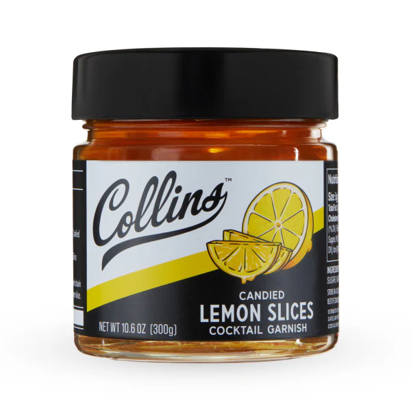 COLLINS CANDIED LEMON SLICES IN SYRUP 10.6OZ @ Deerfoot Meadows [1057614]