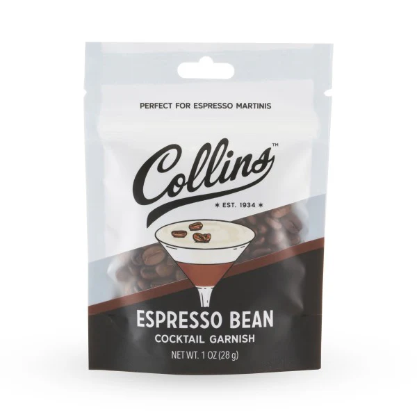 COLLINS ESPRESSO BEAN GARNISH 1OZ @ Airdrie [1057609]