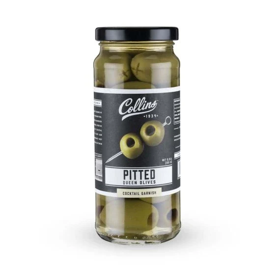 COLLINS PITTED OLIVES 5.5OZ @ MacTaggart [1032642]