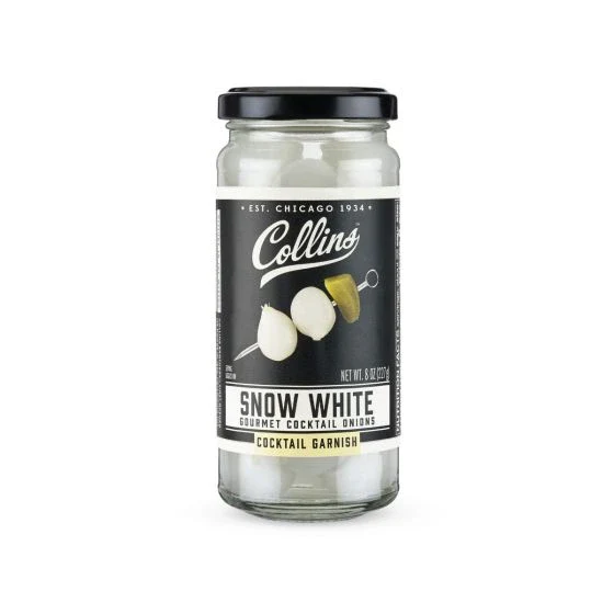 COLLINS SNOW WHITE COCKTAIL ONIONS 5.5OZ @ Deerfoot Meadows [1032643]