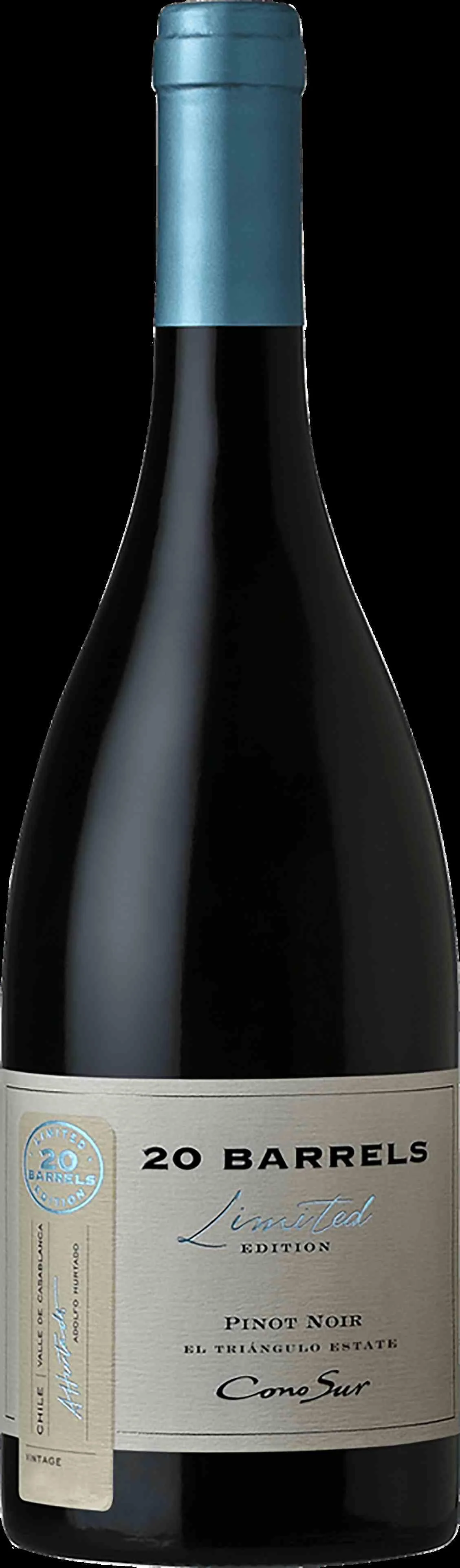 CONO SUR 20 BARRELS PINOT NOIR 750ML @ MacTaggart [1010583]