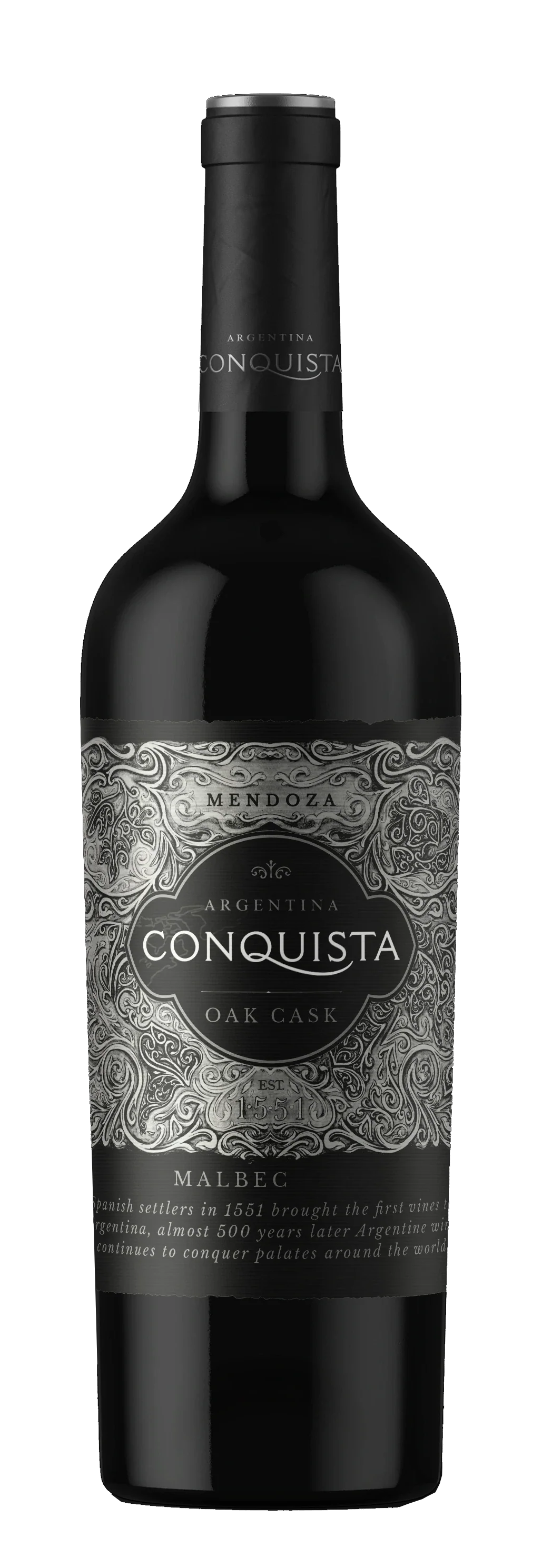 CONQUISTA OAK CASK MALBEC 750ML @ MacTaggart [1008750]