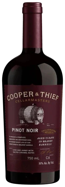 COOPER & THIEF PINOT NOIR 750ML @ MacTaggart [1051430]