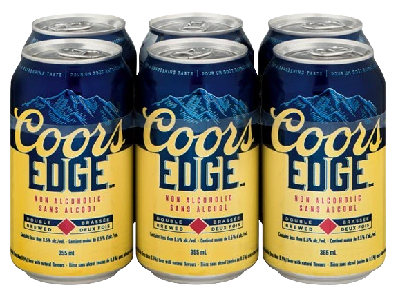 COORS EDGE NON-ALCOHOLIC BEER 355ML 6PK CAN @ Signal Hill [1005305]