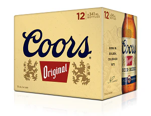 COORS ORIGINAL 341ML 12PK BT @ Saskatoon [1002858]