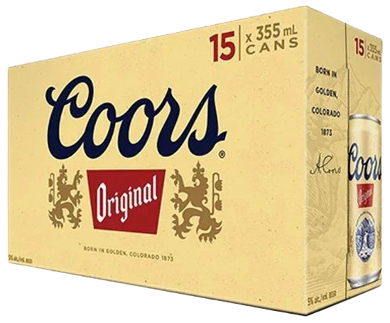 COORS ORIGINAL 355ML 15PK CAN @ Saskatoon [1021636]