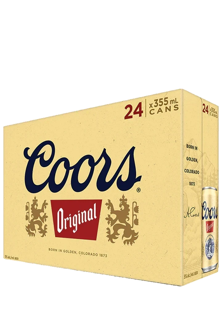 COORS ORIGINAL 355ML 24PK CAN @ MacTaggart [1002384]