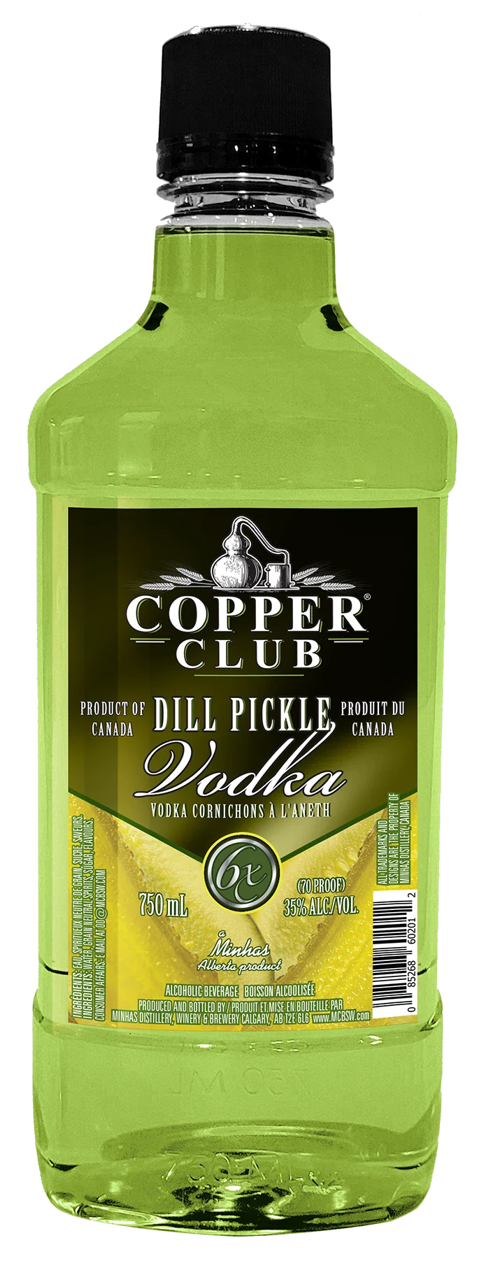 COPPER CLUB DILL PICKLE VODKA 750ML @ MacTaggart [1041117]