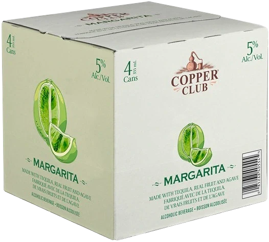COPPER CLUB MARGARITA 355ML 4PK CAN @ MacTaggart [1052549]