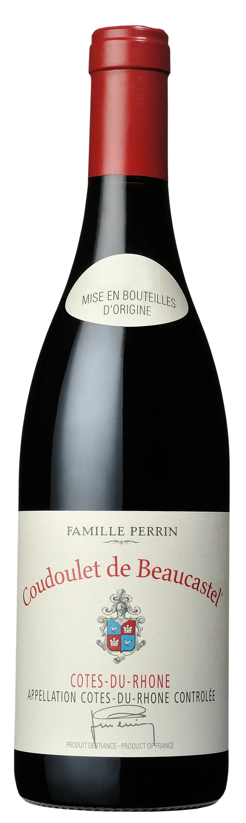 COUDOULET DE BEAUCASTEL RED 750ML @ MacTaggart [1010667]
