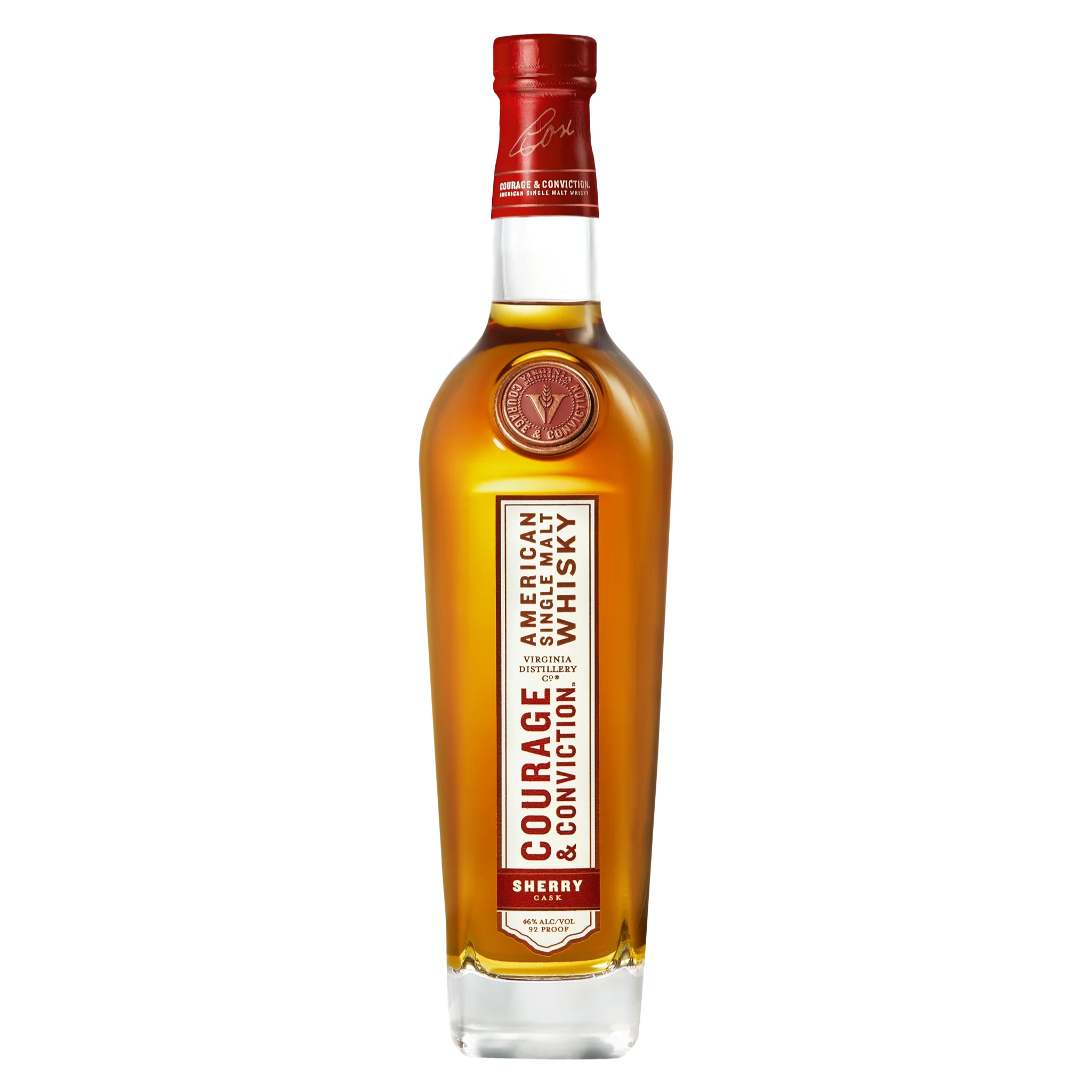 COURAGE & CONVICTION VIRGINIA SINGLE MALT SHERRY CASK 750ML @ Deerfoot City [1055108]