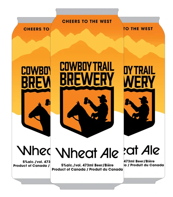 COWBOY TRAIL WHEAT ALE 473ML 4PK CAN @ Deerfoot Meadows [1053380]