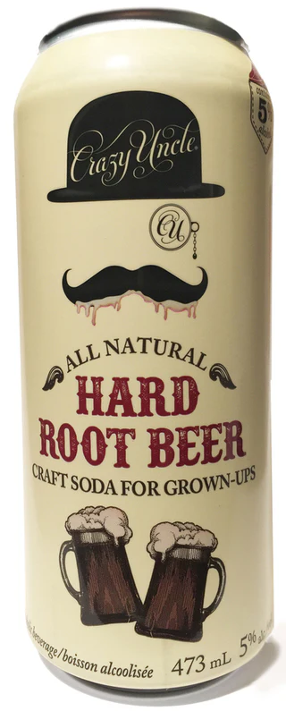 CRAZY UNCLE HARD ROOT BEER 473ML CAN @ Saskatoon [1004388]