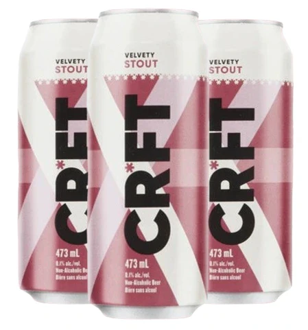 CRFT EASY GOING NON ALC VELVETY STOUT 473ML 4PK CAN @ MacTaggart [1034118]